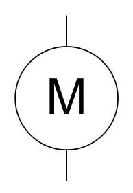 Rysunek 4 - okrągły symbol graficzny elementu elektrycznego