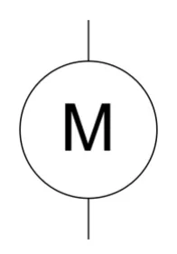 Rysunek 4 - okrągły symbol graficzny elementu elektrycznego