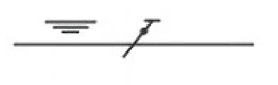 Symbol 3 - symbol linii elektrycznej