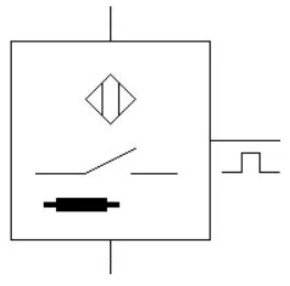 Rysunek 3 - symbol czujnika