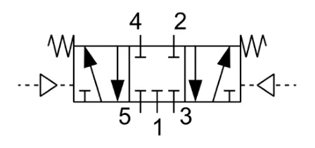 Symbol 1 - symbol zaworu
