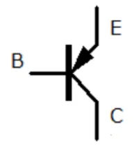 Symbol 1 - symbol tranzystora