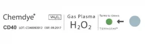 Ilustracja C - etykieta wskaźnika chemicznego