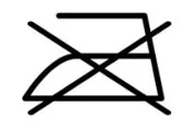 Symbol 4 - przekreślone żelazko
