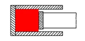 Rysunek 3 - schemat procesu wyciskania