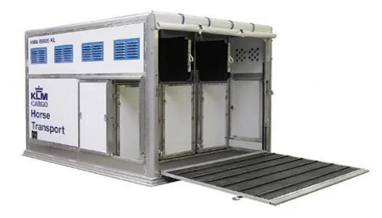 Ilustracja 1 - kontener z boksami i rampą